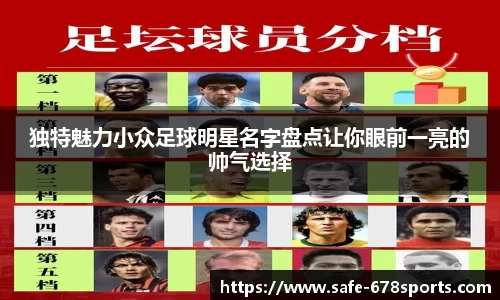 独特魅力小众足球明星名字盘点让你眼前一亮的帅气选择